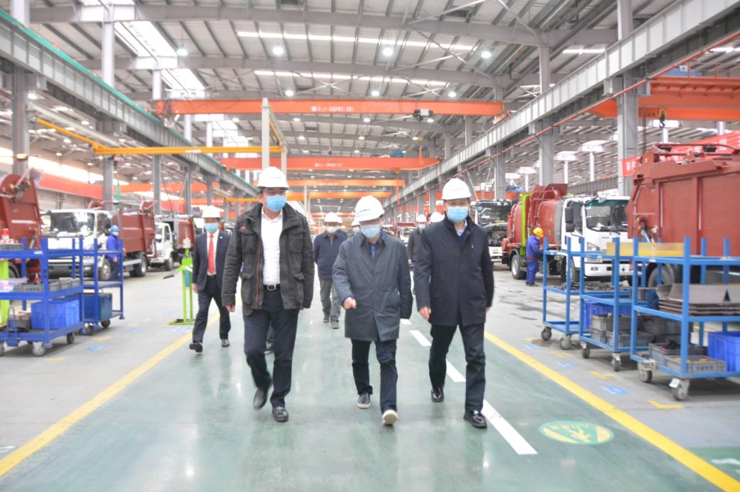 湖南省副省长陈文浩一行调研HTH.COM华体会环境长沙产业园